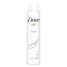 Buy Dove Fresh Spray Deodorant For Unisex 200 MI Online