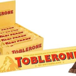 Buy Toblerone Swiss Milk Chocolate with Honey & Almond Nougat (Pack of 20) Online